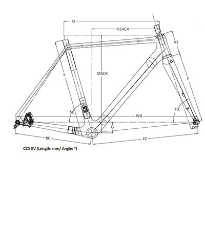 Bike geometry table